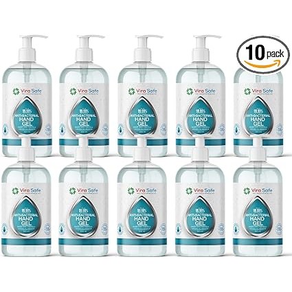x10 Vira Safe Hand Sanitiser (500ml)